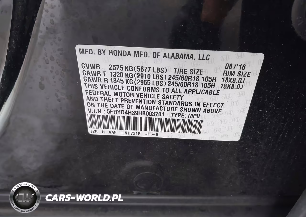 2017 Acura Mdx VIN:5FRYD4H39HB003701 - 9
