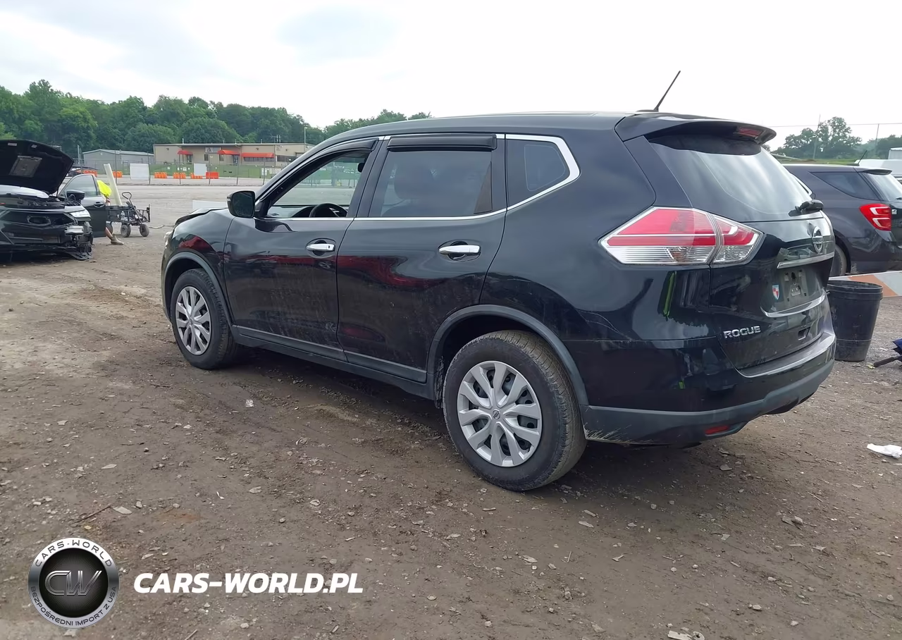 2015 Nissan Rogue S VIN:KNMAT2MT3FP533603 - 3