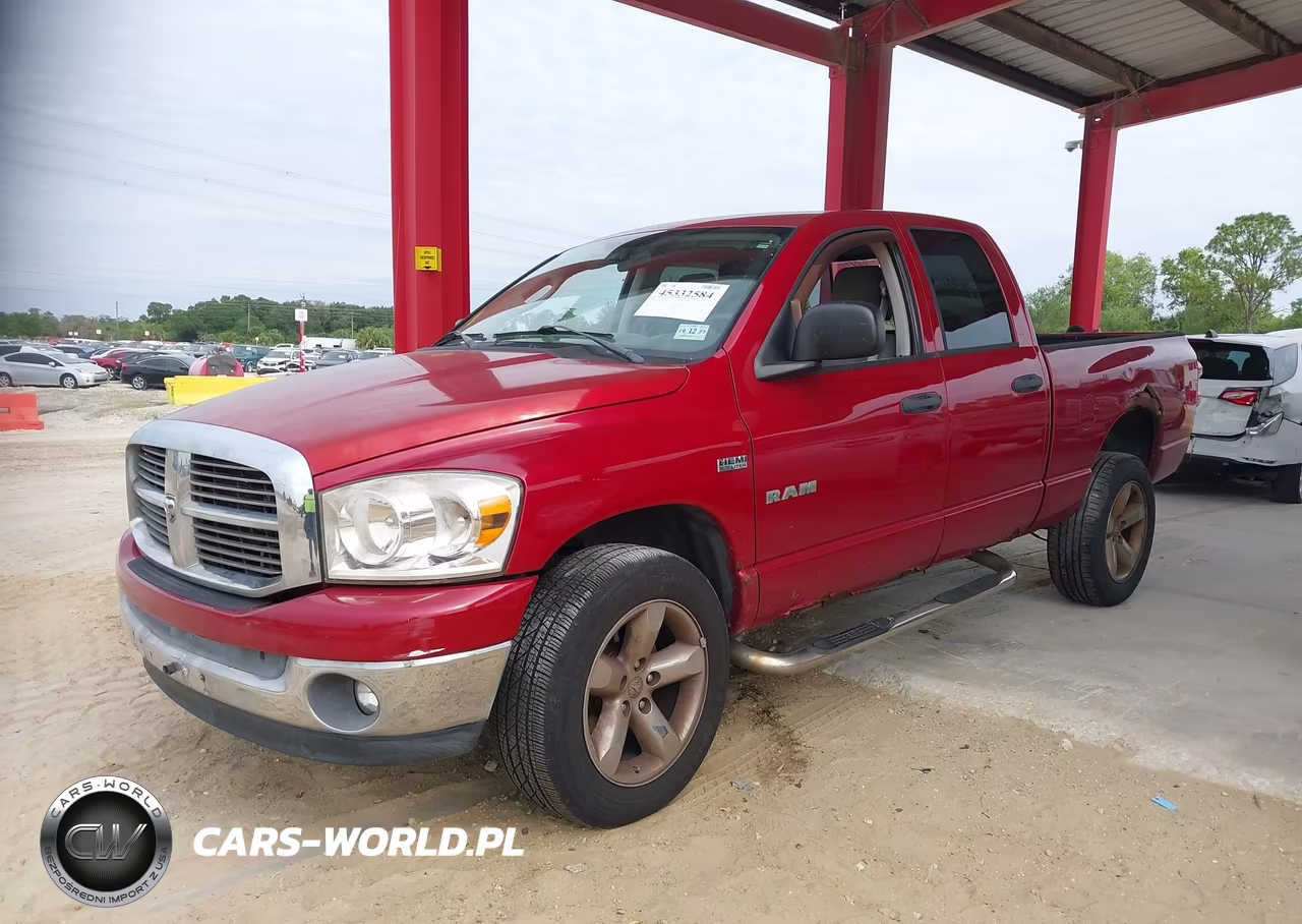 2008 Dodge Ram 1500 Slt VIN:1D7HU18298S520755 - 2