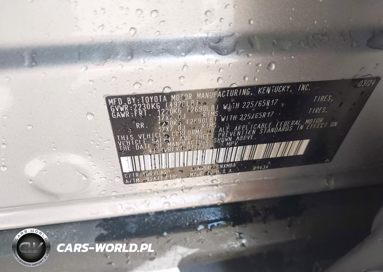 2024 Toyota Rav4 Hybrid Xle VIN:4T3RWRFV1RU137325 - 9