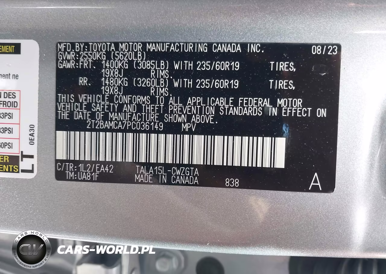 2023 Lexus Rx 350 Premium VIN:2T2BAMCA7PC036149 - 9