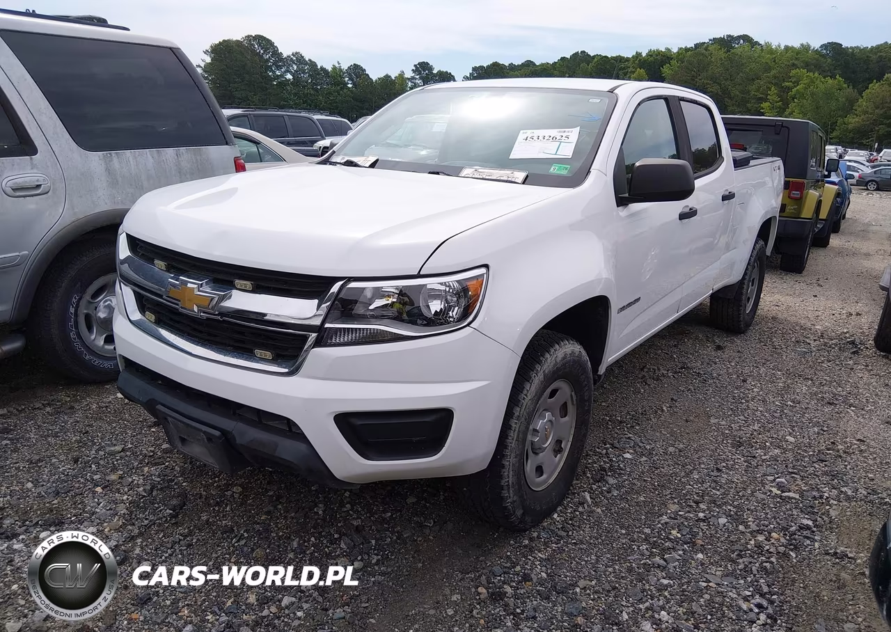 2020 Chevrolet Colorado 4Wd Long Box Wt VIN:1GCGTBEN5L1160329 - 2