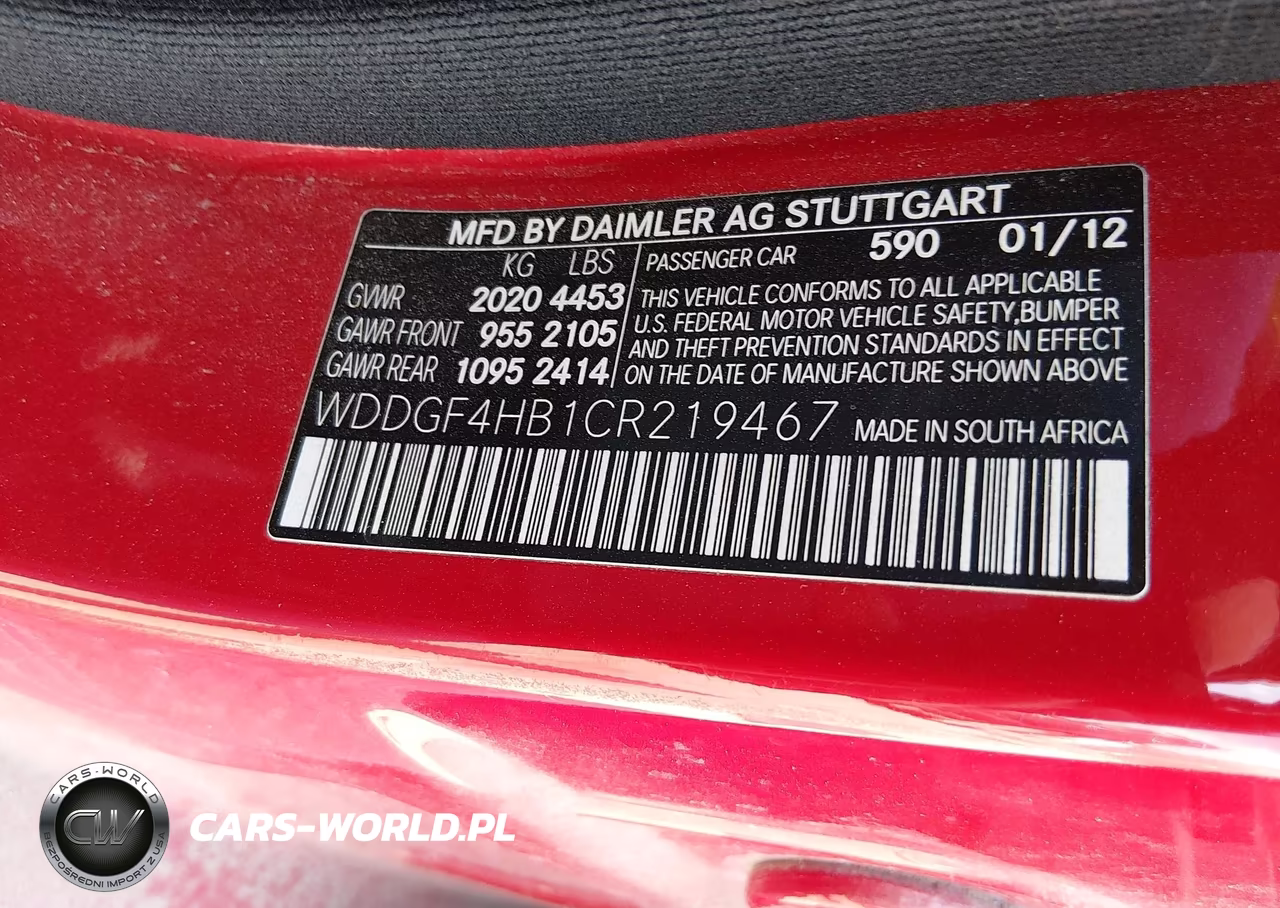 2012 Mercedes-Benz C 250 Sport VIN:WDDGF4HB1CR219467 - 9