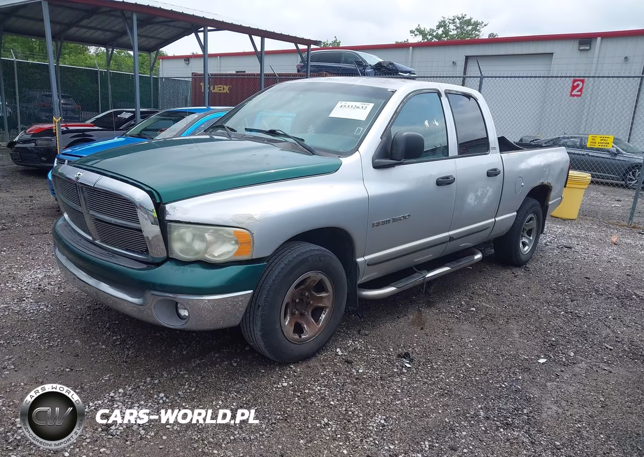 2002 Dodge Ram 1500 St VIN:3B7HA18N72G100519 - 2
