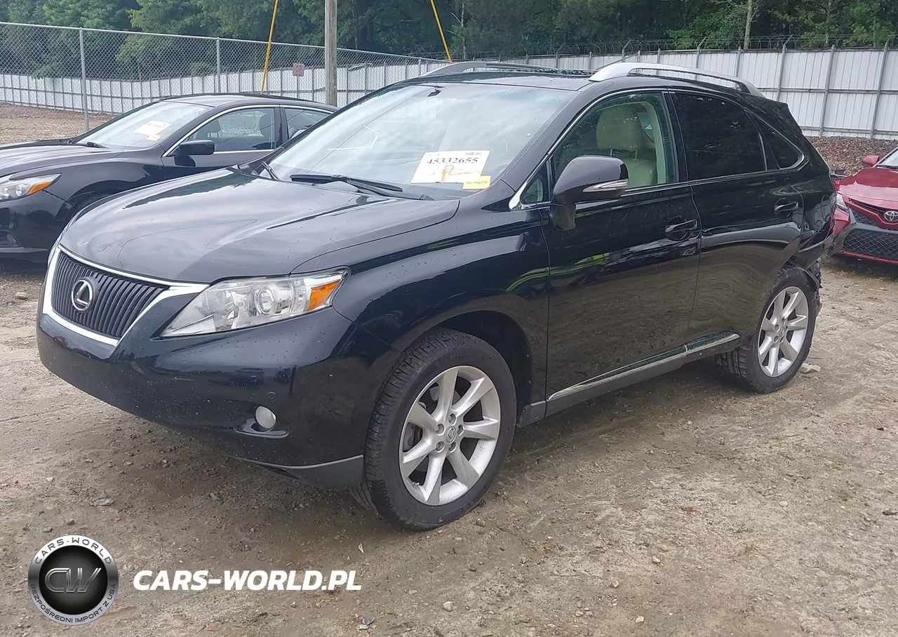 2010 Lexus Rx 350 VIN:2T2ZK1BA0AC026887 - 2