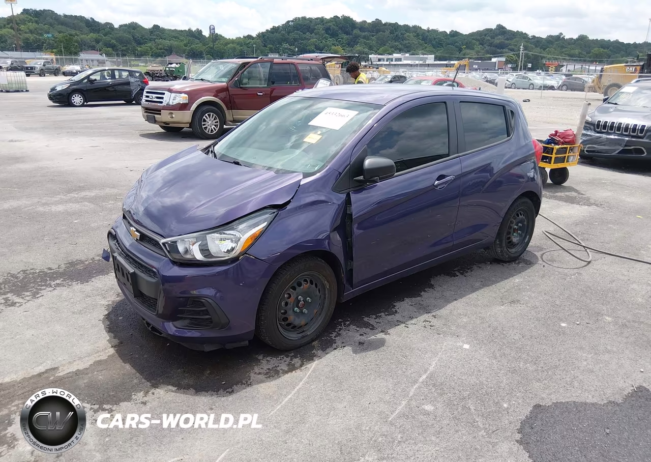 2017 Chevrolet Spark Ls Cvt VIN:KL8CB6SA1HC753281 - 2
