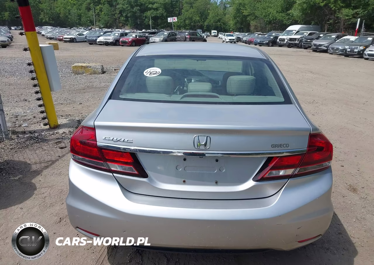 2013 Honda Civic Lx VIN:19XFB2F58DE217117 - 16