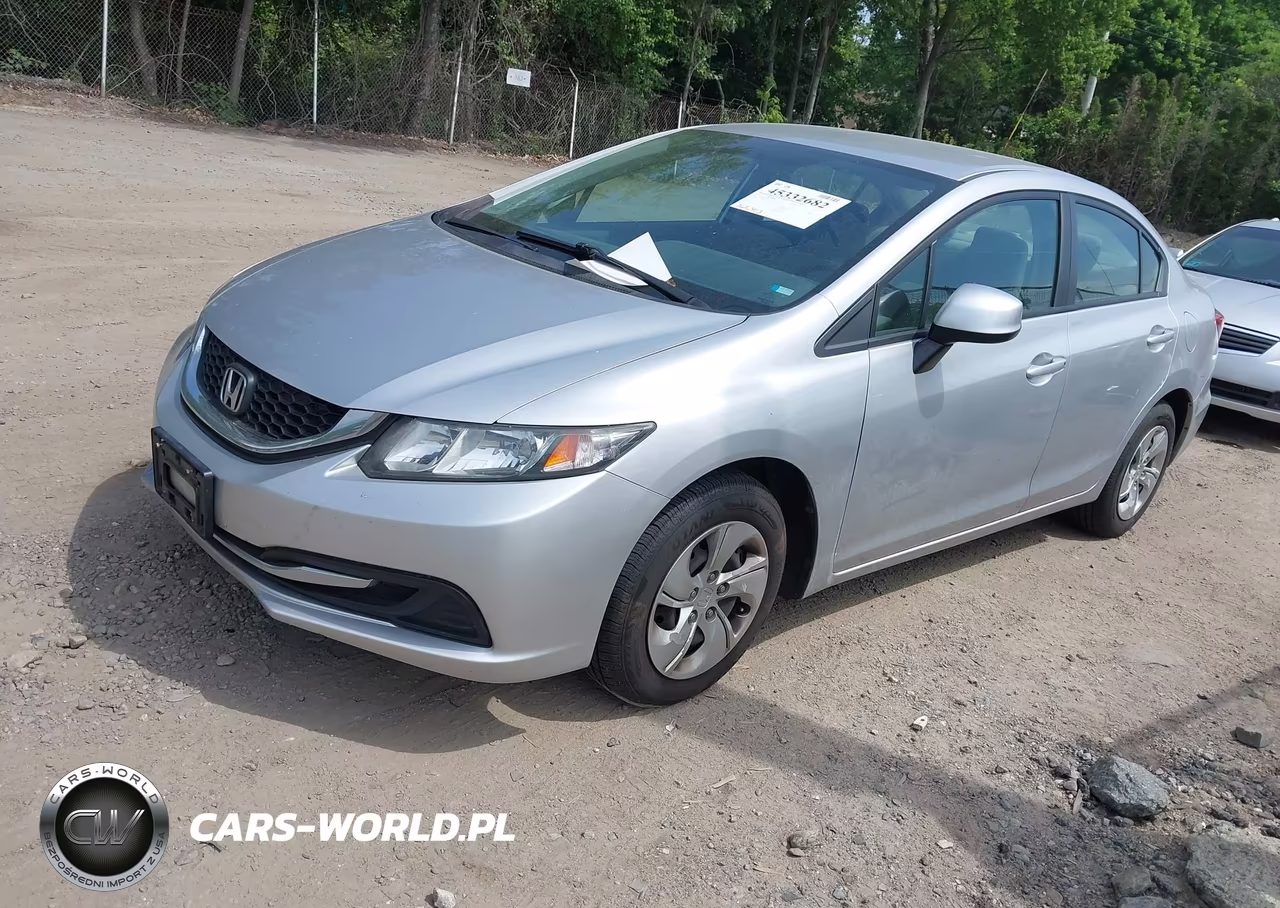 2013 Honda Civic Lx VIN:19XFB2F58DE217117 - 2