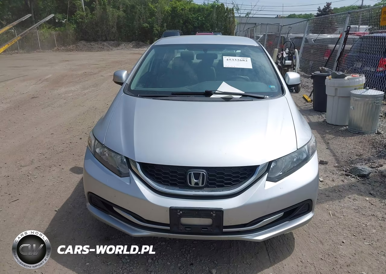 2013 Honda Civic Lx VIN:19XFB2F58DE217117 - 6
