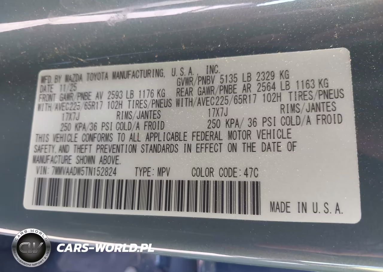 2026 Mazda Cx-50 Hybrid Premium VIN:7MMVAADW5TN152824 - 9