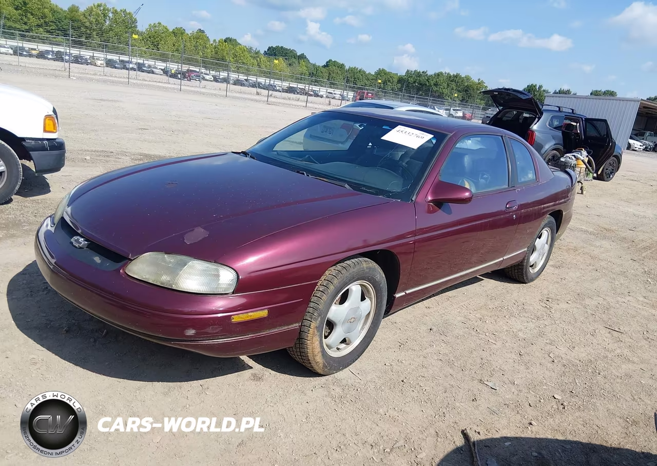 1996 Chevrolet Monte Carlo Ls VIN:2G1WW12M3T9255923 - 2
