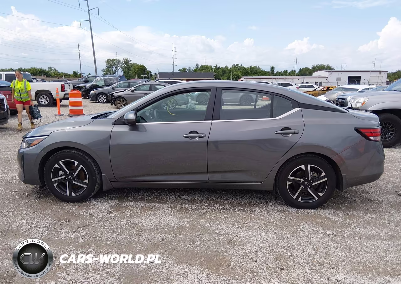 2025 Nissan Sentra Sv VIN:3N1AB8CV3SY259338 - 14