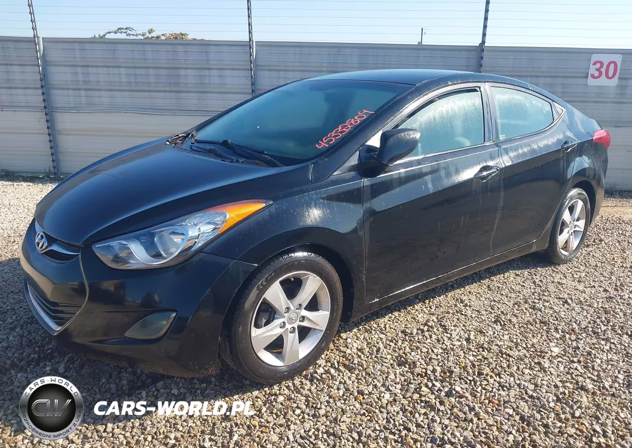 2013 Hyundai Elantra Gls VIN:5NPDH4AE9DH327470 - 2