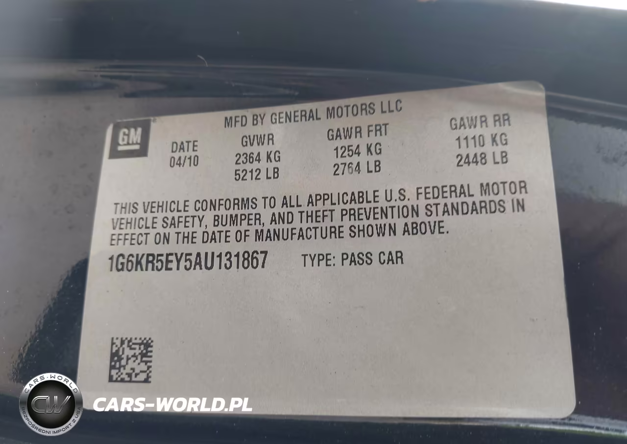 2010 Cadillac Dts 1Sh VIN:1G6KR5EY5AU131867 - 9
