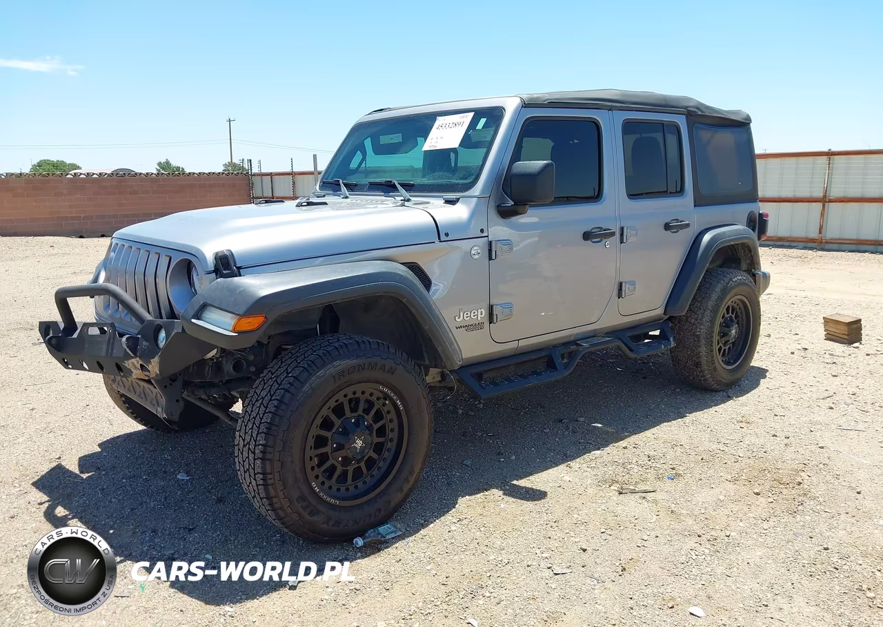 2018 Jeep Wrangler Unlimited Sport S 4X4 VIN:1C4HJXDG0JW137762 - 2