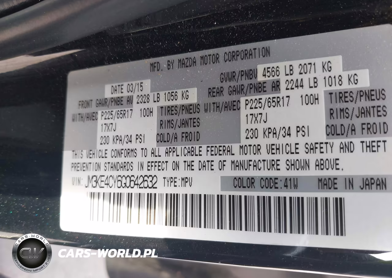 2016 Mazda Cx-5 Touring VIN:JM3KE4CY6G0642632 - 9