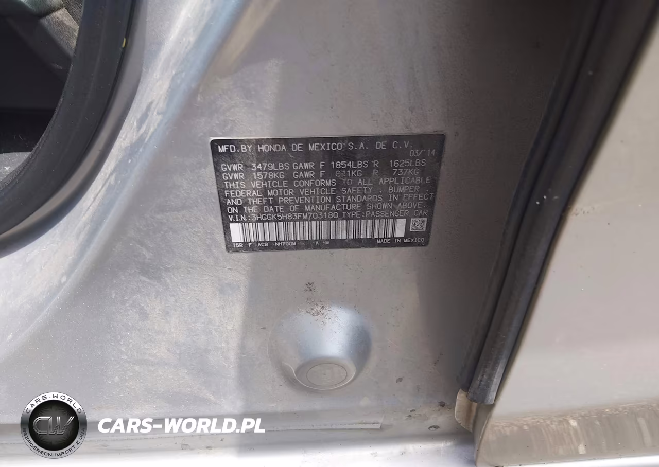 2015 Honda Fit Ex-Ex-L VIN:3HGGK5H83FM703180 - 9
