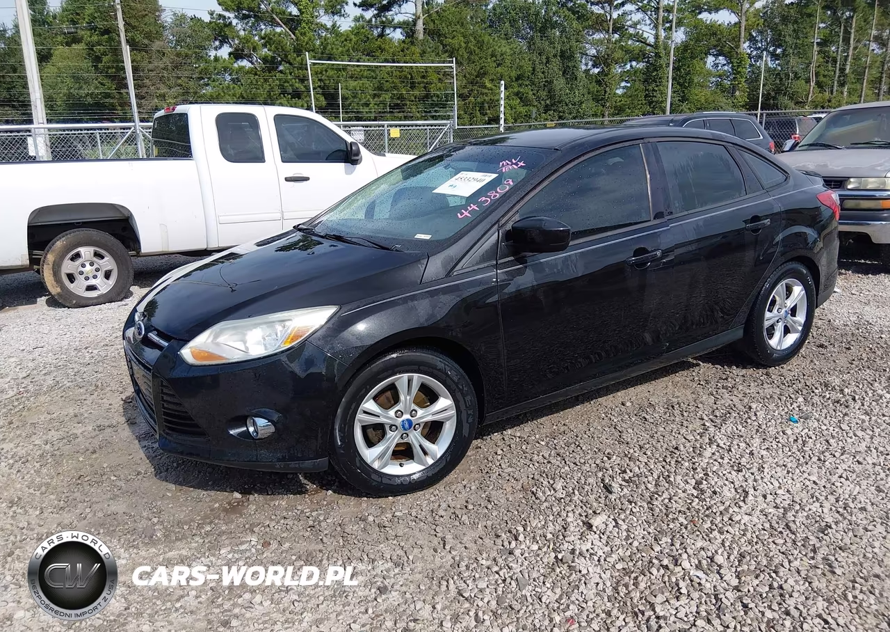 2012 Ford Focus Se VIN:1FAHP3F23CL443809 - 2