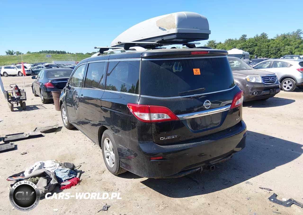2014 Nissan Quest Sv VIN:JN8AE2KP5E9101098 - 3