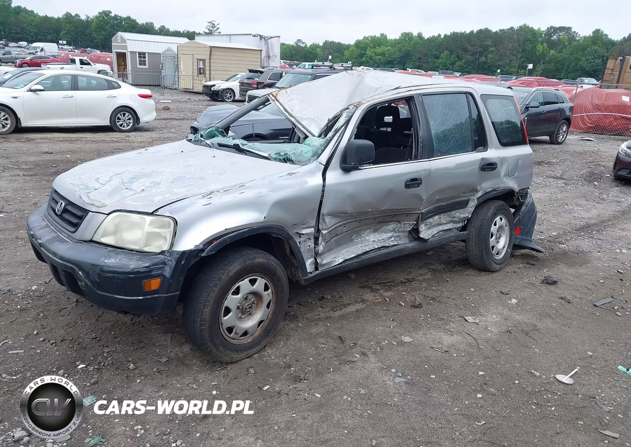 2001 Honda Cr-V Lx VIN:JHLRD28461S004674 - 2
