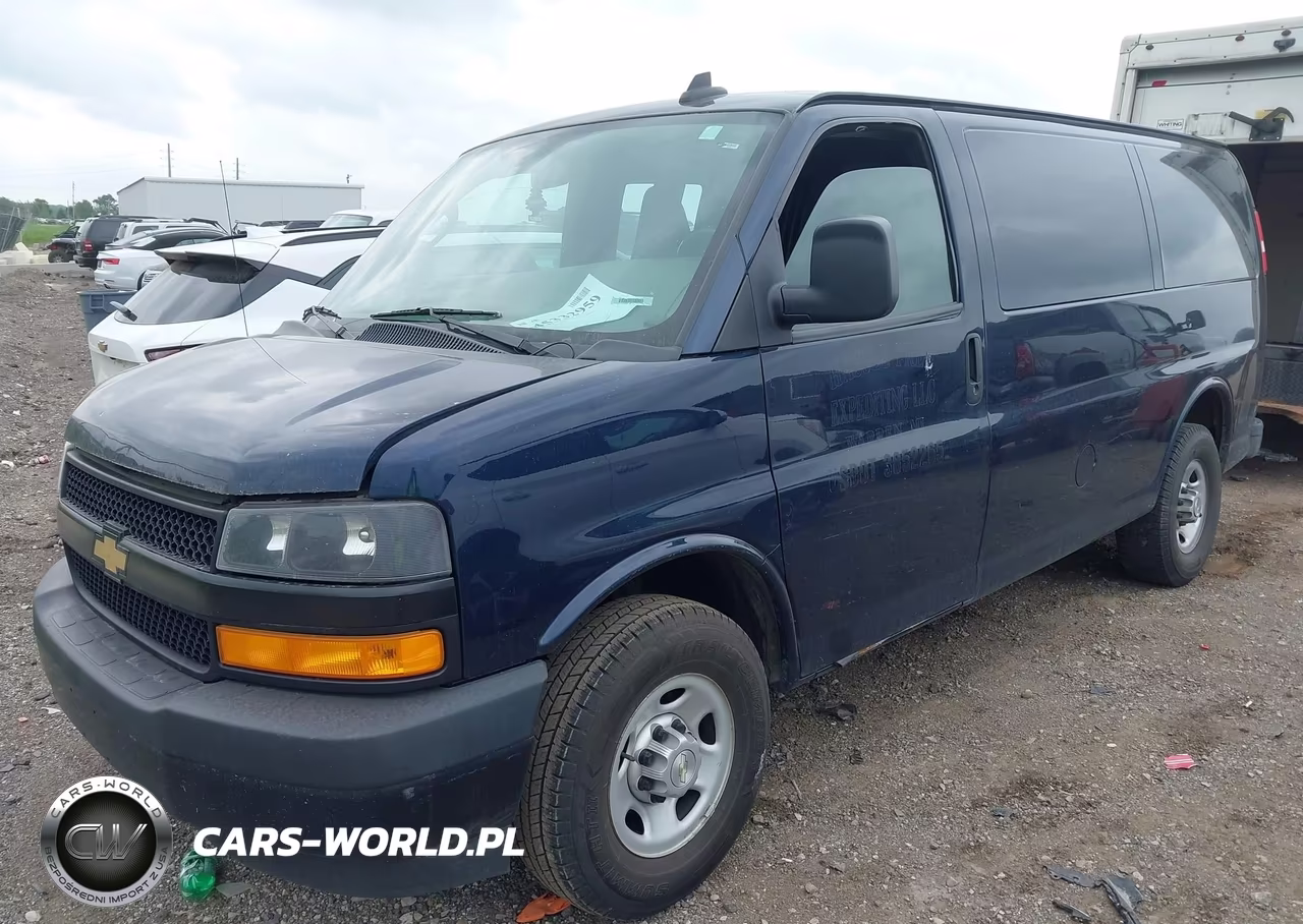 2020 Chevrolet Express Cargo Rwd 2500 Regular Wheelbase Wt VIN:1GCWGAFP7L1184285 - 2
