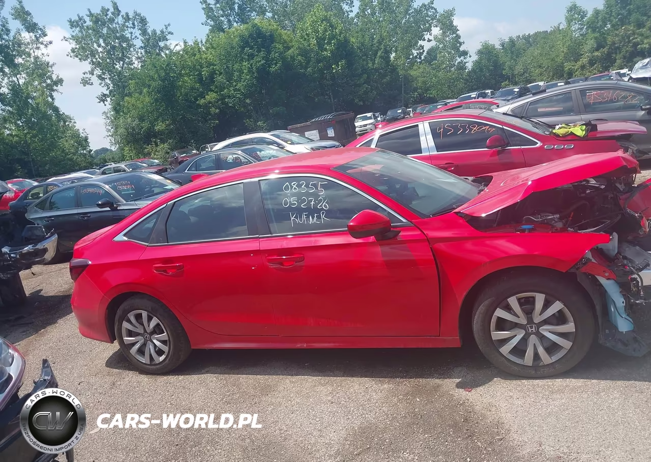 2026 Honda Civic Lx VIN:2HGFE2F25TH595154 - 13