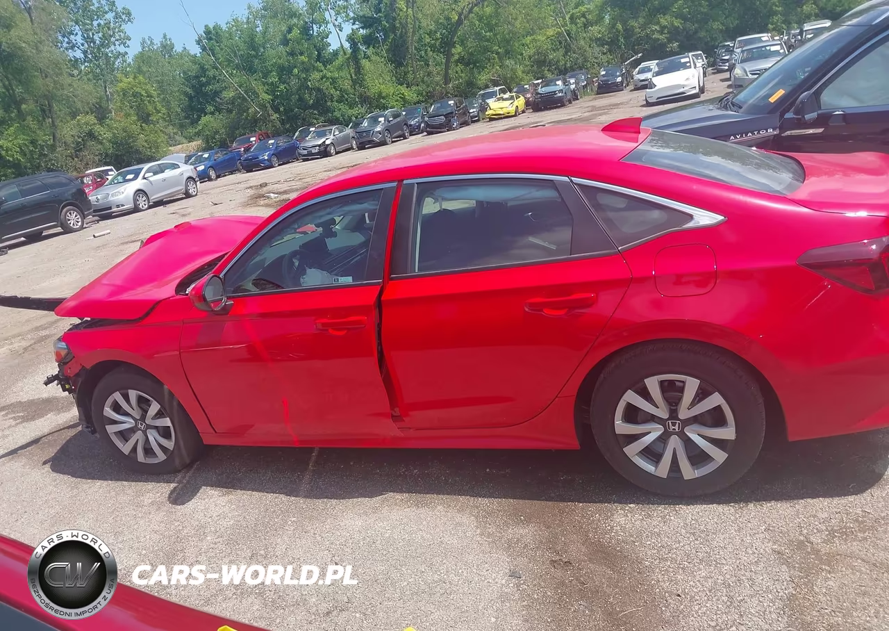 2026 Honda Civic Lx VIN:2HGFE2F25TH595154 - 14