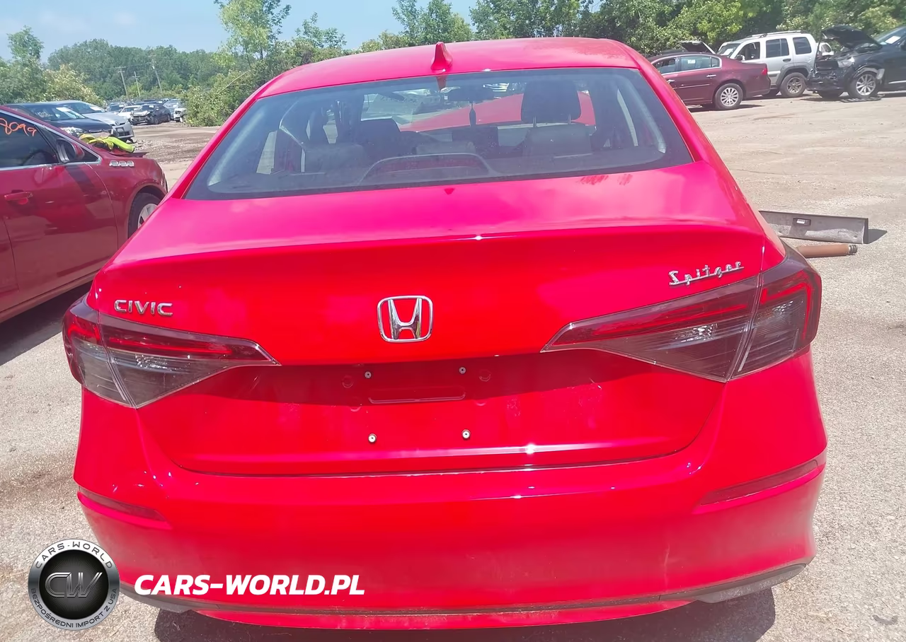 2026 Honda Civic Lx VIN:2HGFE2F25TH595154 - 16