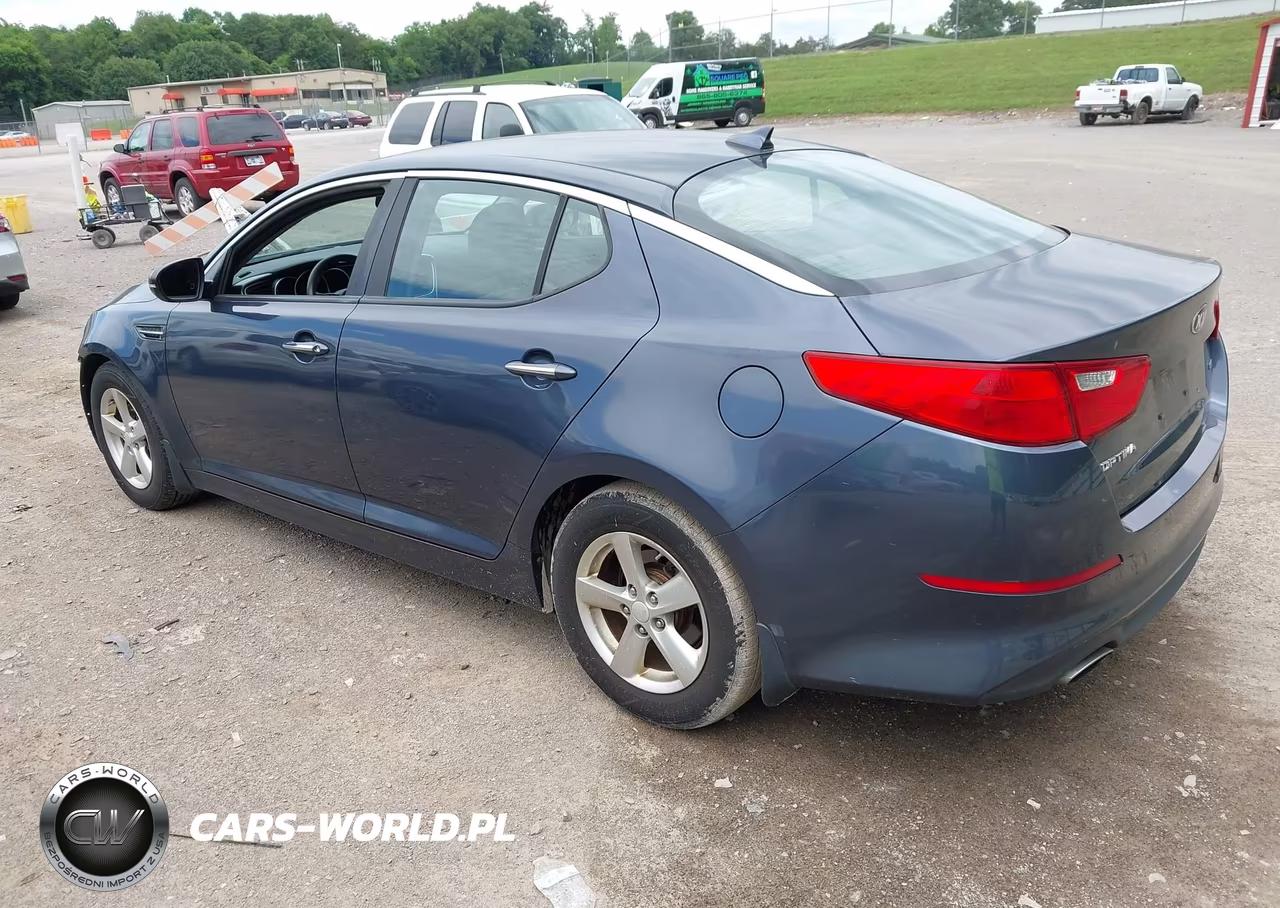 2015 Kia Optima Lx VIN:KNAGM4A71F5586691 - 3