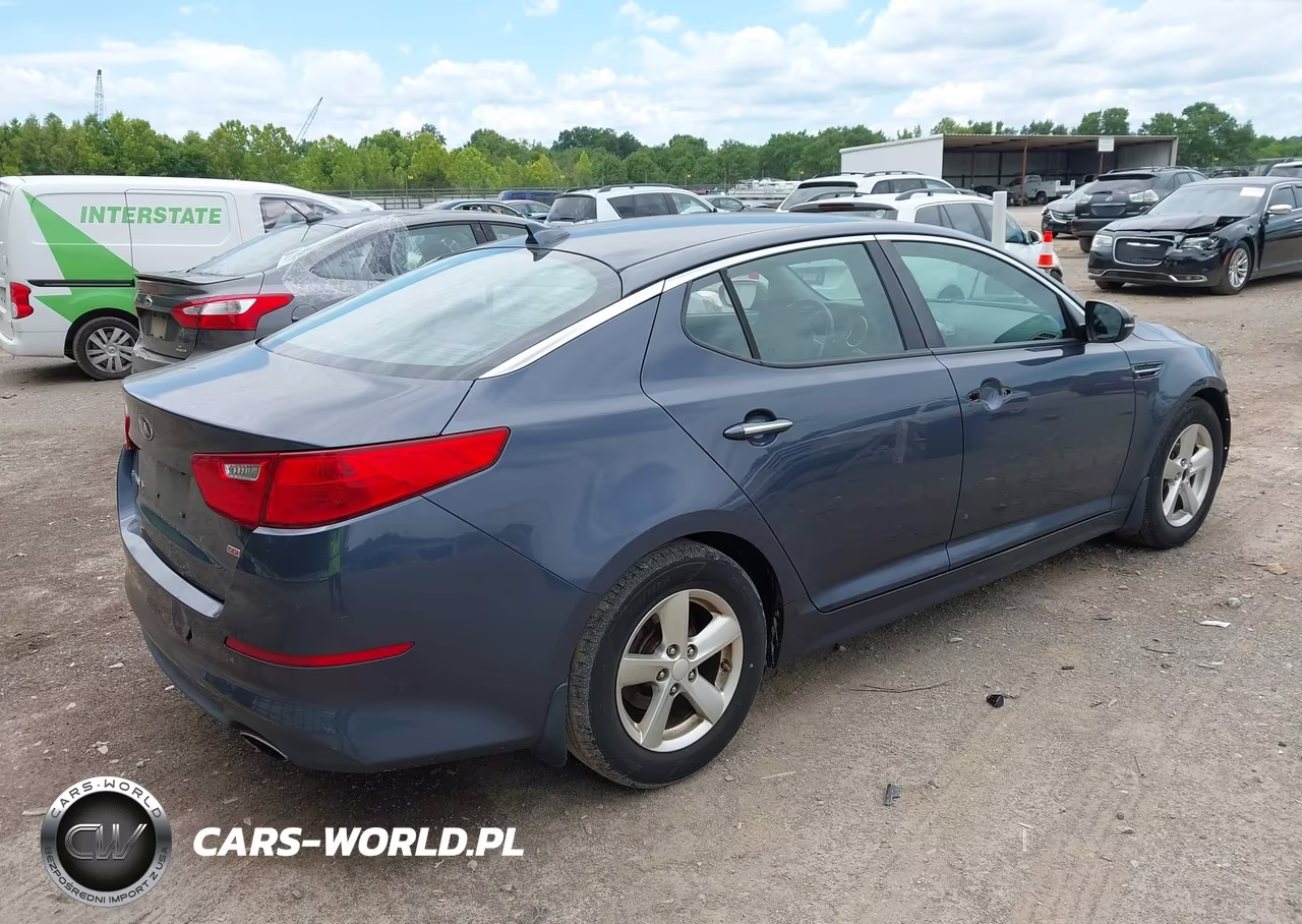 2015 Kia Optima Lx VIN:KNAGM4A71F5586691 - 4