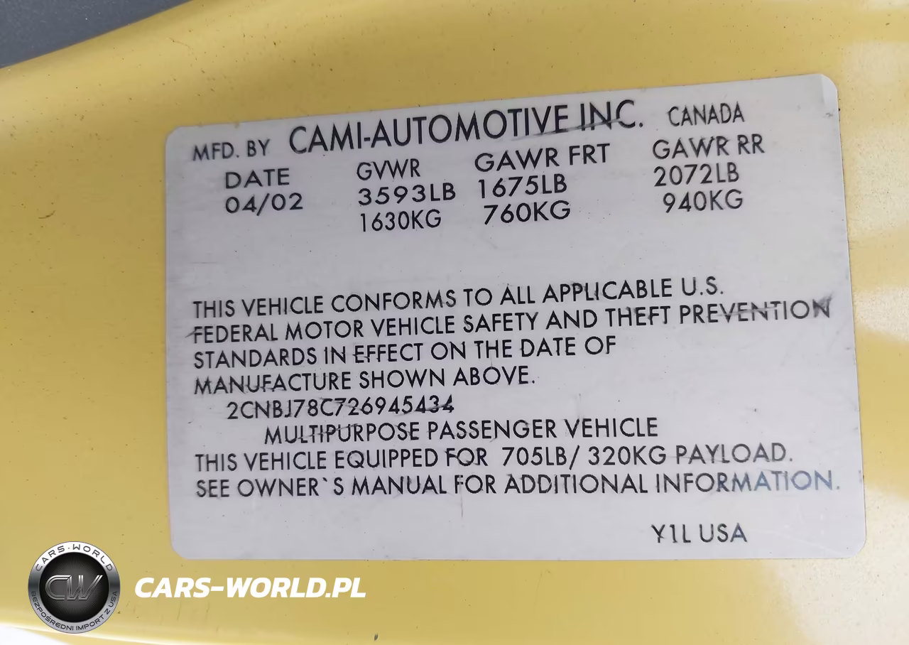 2002 Chevrolet Tracker Zr2 VIN:2CNBJ78C726945434 - 9