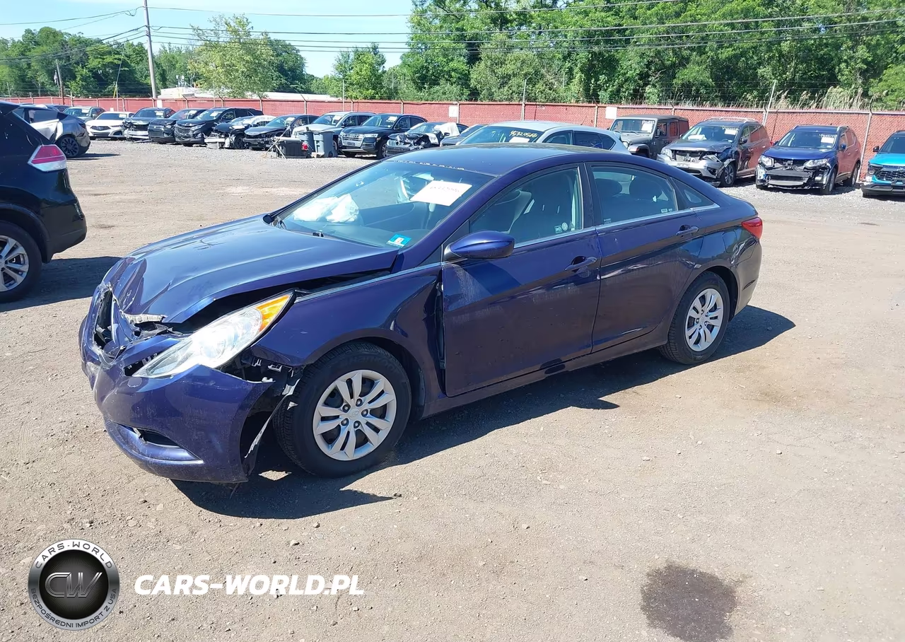 2012 Hyundai Sonata Gls VIN:5NPEB4AC3CH456436 - 2