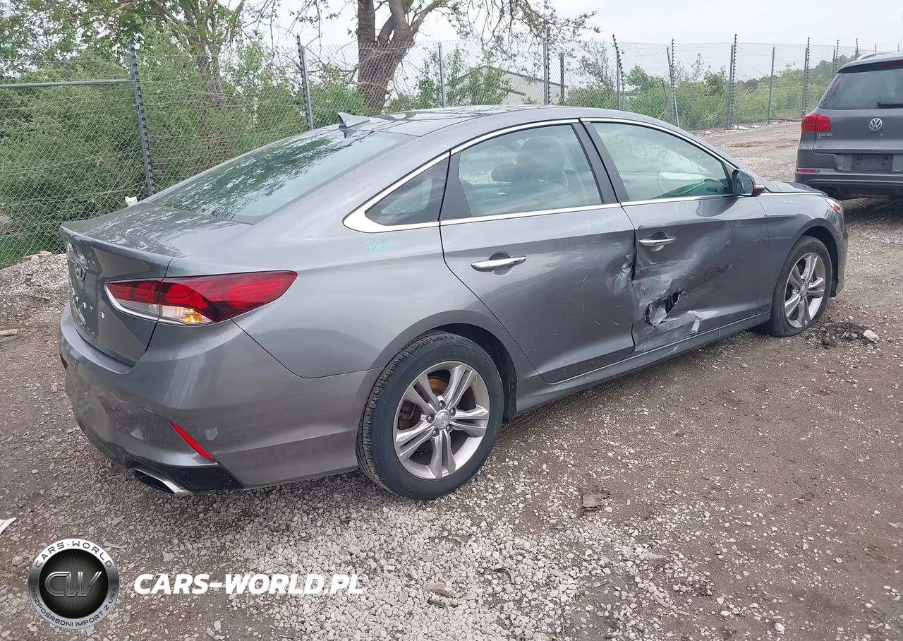 2018 Hyundai Sonata Sel VIN:5NPE34AFXJH638512 - 4