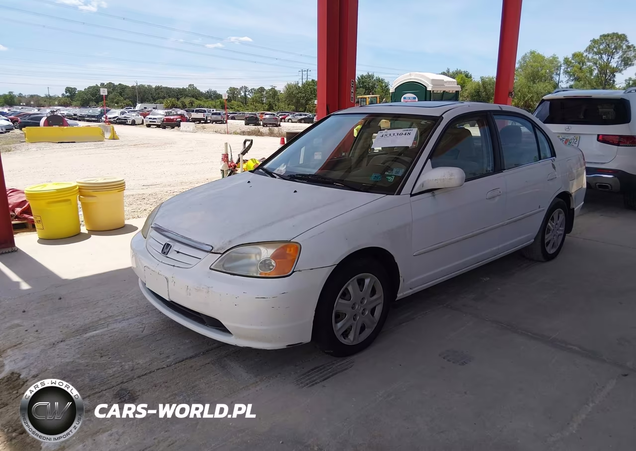 2003 Honda Civic Ex VIN:2HGES26723H525014 - 2