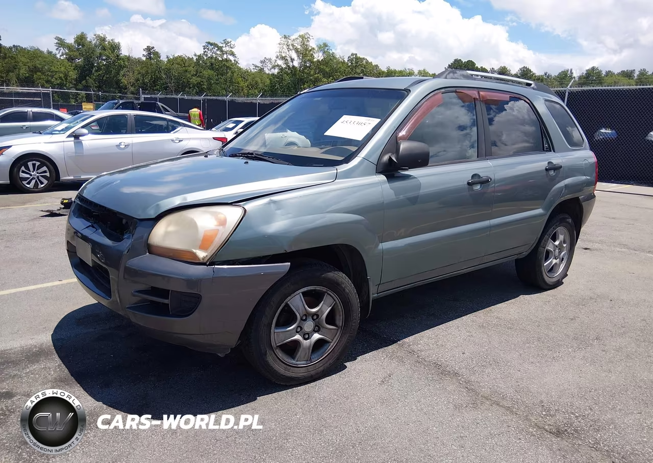 2008 Kia Sportage Lx VIN:KNDJF724287473560 - 2