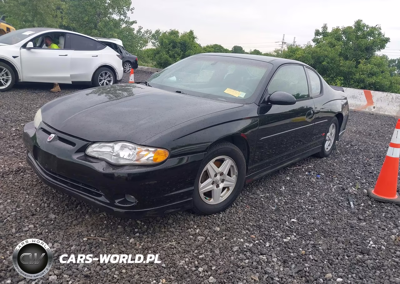 2002 Chevrolet Monte Carlo Ss VIN:2G1WX15K729315966 - 2