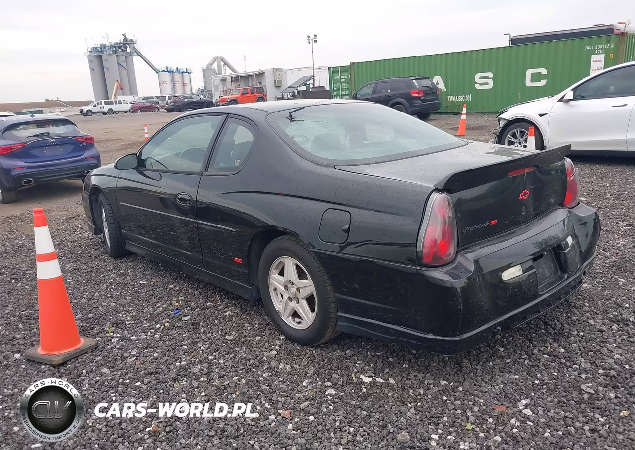 2002 Chevrolet Monte Carlo Ss VIN:2G1WX15K729315966 - 3