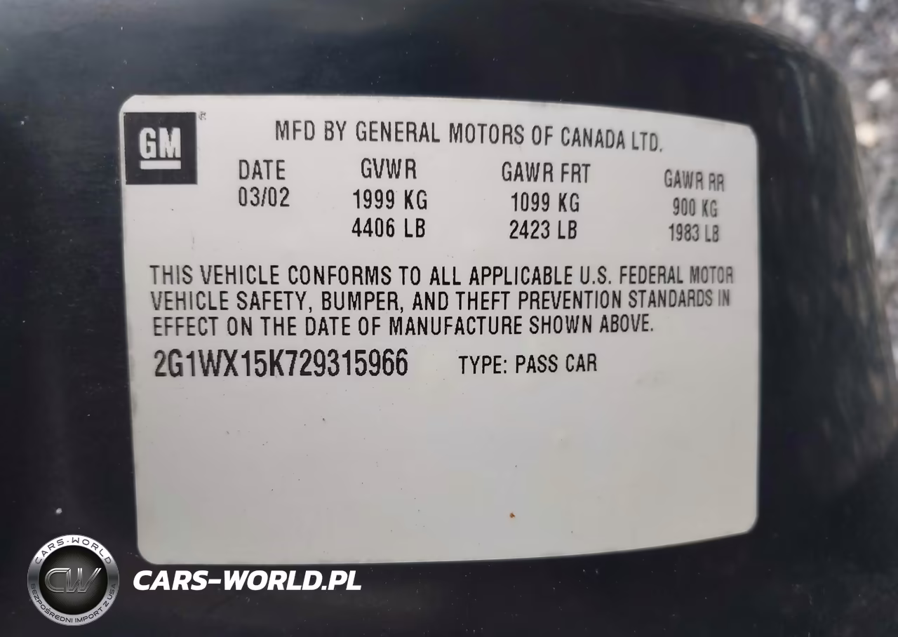2002 Chevrolet Monte Carlo Ss VIN:2G1WX15K729315966 - 9