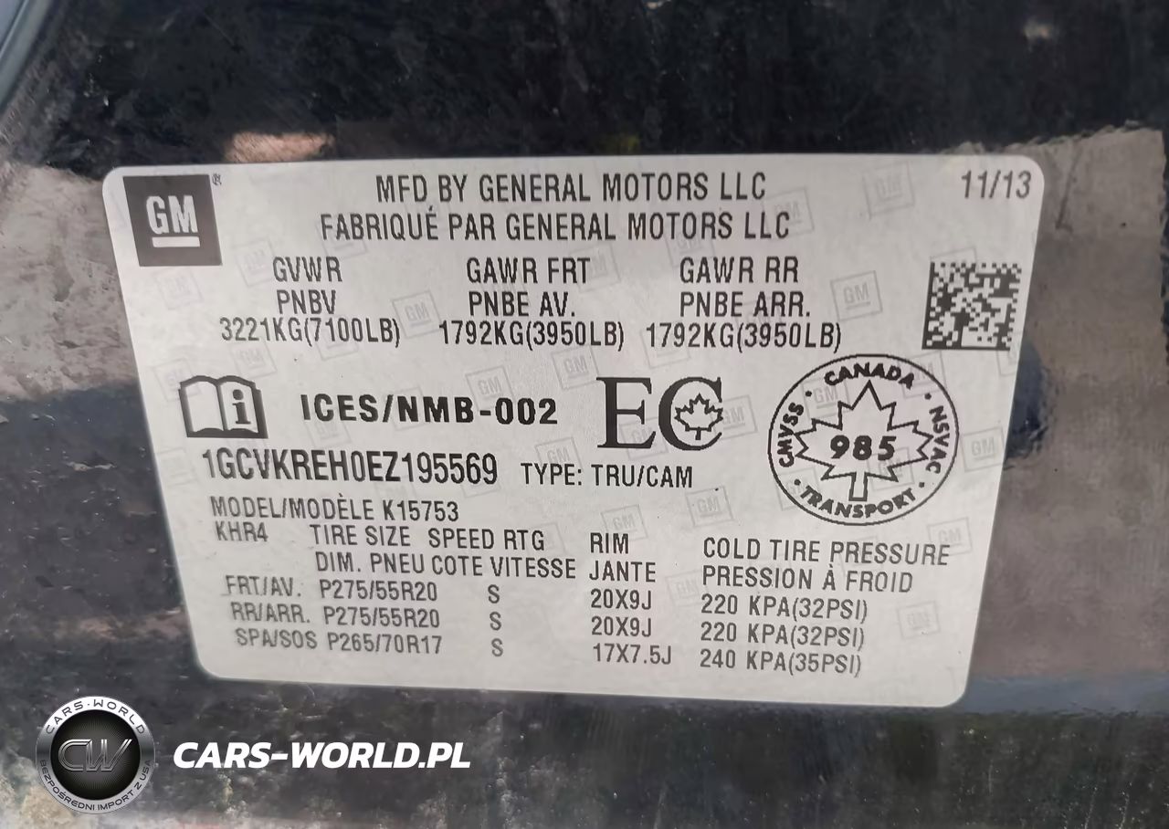 2014 Chevrolet Silverado 1500 2Lt-Lt VIN:1GCVKREH0EZ195569 - 9