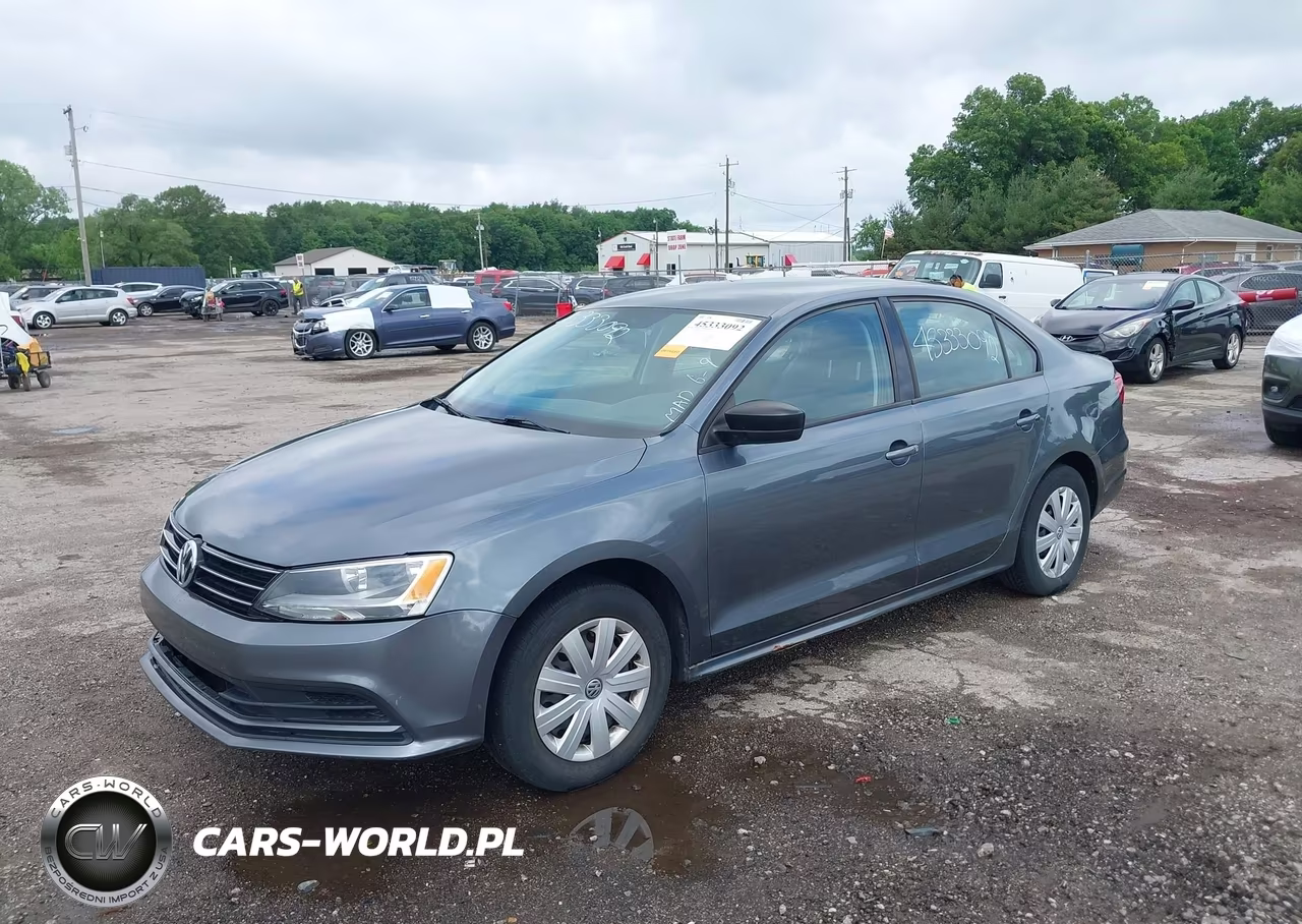 2015 Volkswagen Jetta 2.0L S VIN:3VW2K7AJ1FM281909 - 2