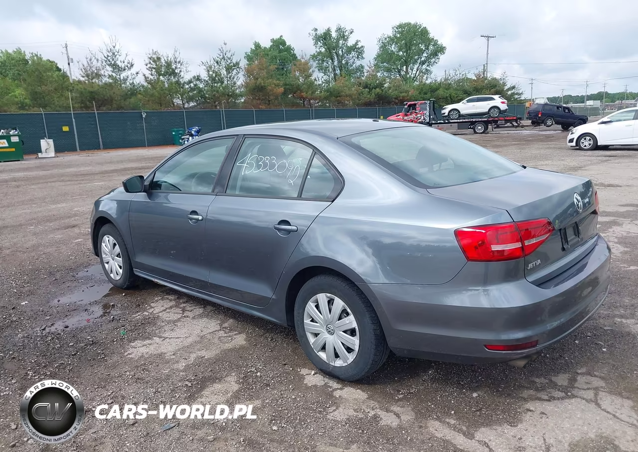 2015 Volkswagen Jetta 2.0L S VIN:3VW2K7AJ1FM281909 - 3