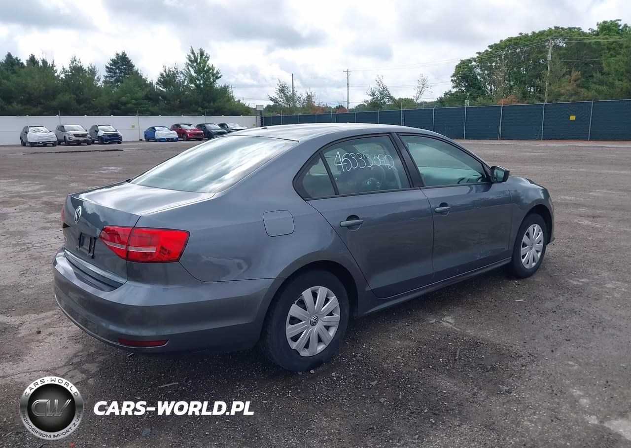 2015 Volkswagen Jetta 2.0L S VIN:3VW2K7AJ1FM281909 - 4