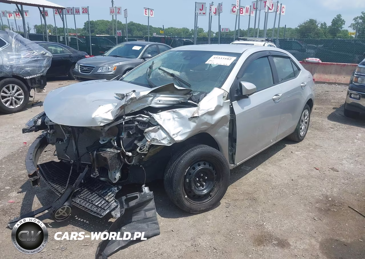 2017 Toyota Corolla Le VIN:2T1BURHE8HC942655 - 2
