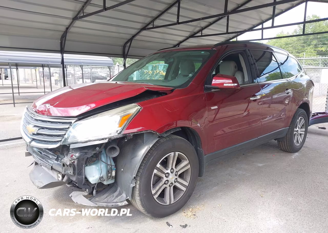 2016 Chevrolet Traverse 2Lt VIN:1GNKVHKD9GJ279615 - 2