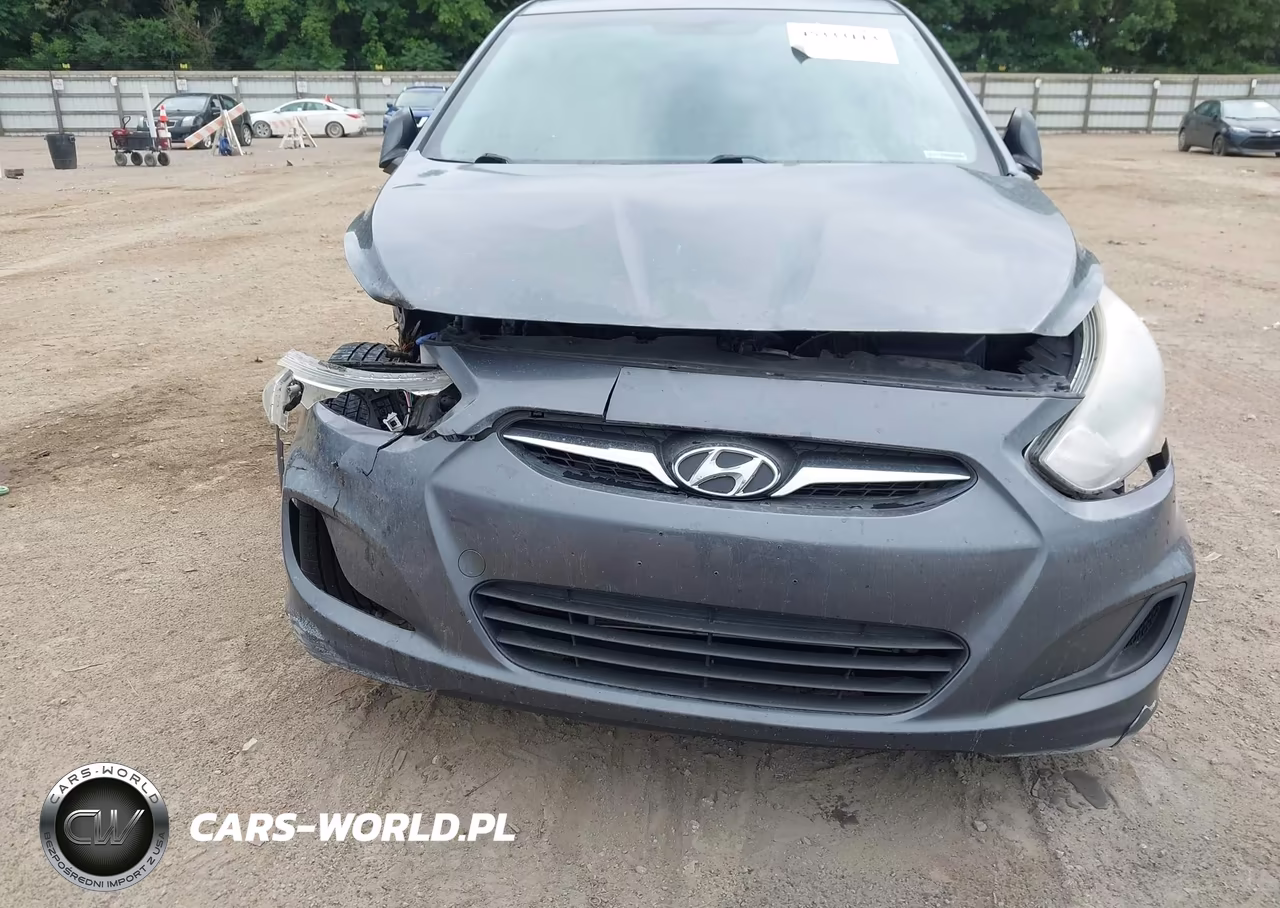 2013 Hyundai Accent Gls VIN:KMHCT4AEXDU411986 - 12