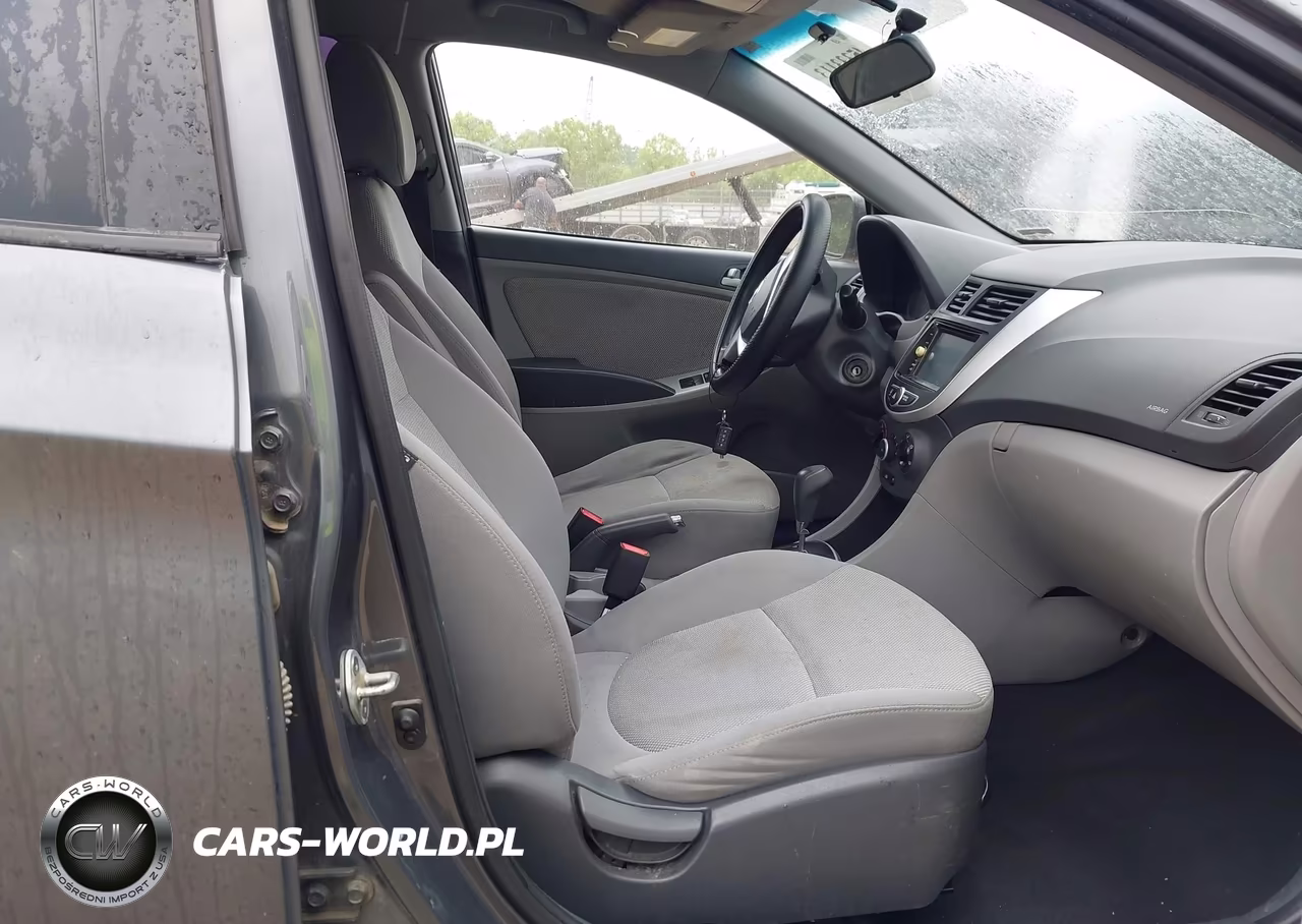 2013 Hyundai Accent Gls VIN:KMHCT4AEXDU411986 - 5