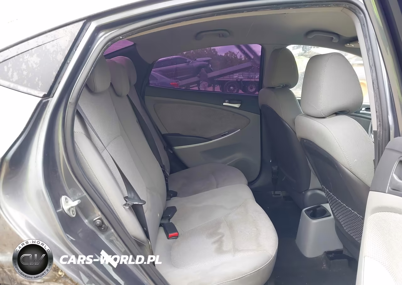 2013 Hyundai Accent Gls VIN:KMHCT4AEXDU411986 - 8