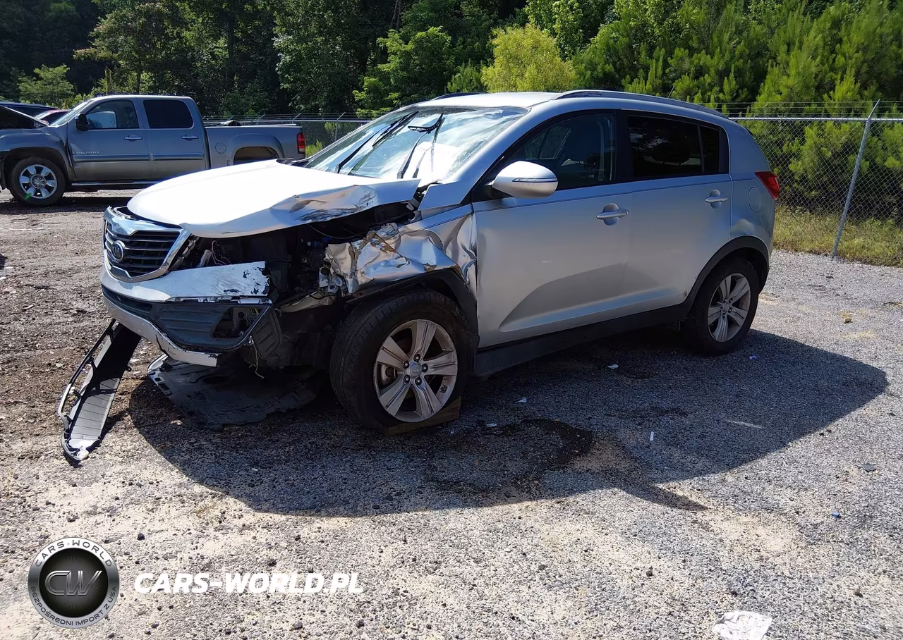 2011 Kia Sportage Lx VIN:KNDPB3A24B7017940 - 2