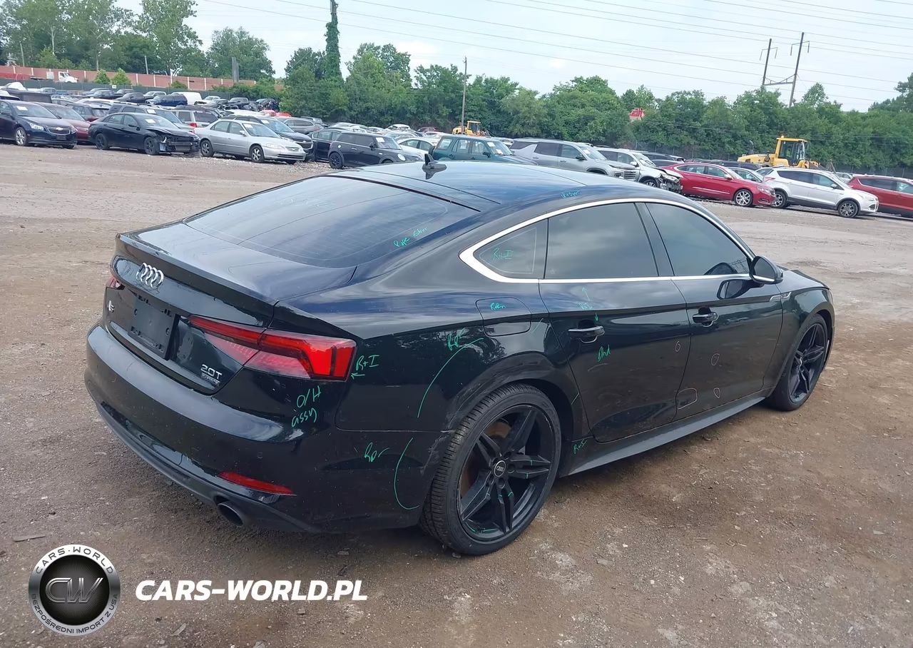 2018 Audi A5 2.0T Premium VIN:WAUENCF54JA034849 - 4