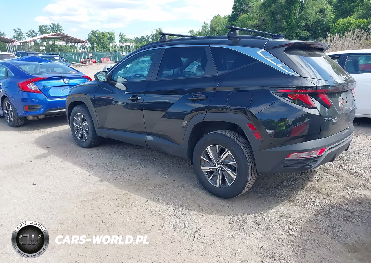 2024 Hyundai Tucson Hybrid Blue VIN:KM8JBCD12RU223127 - 3